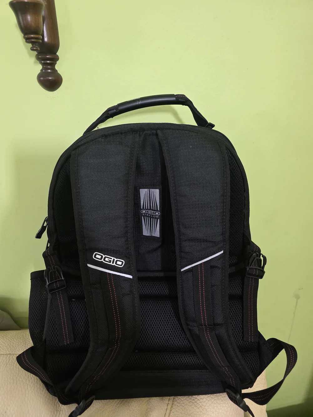 OGIO Airflow Black Laptop Tablet Backpack Multi Compartment